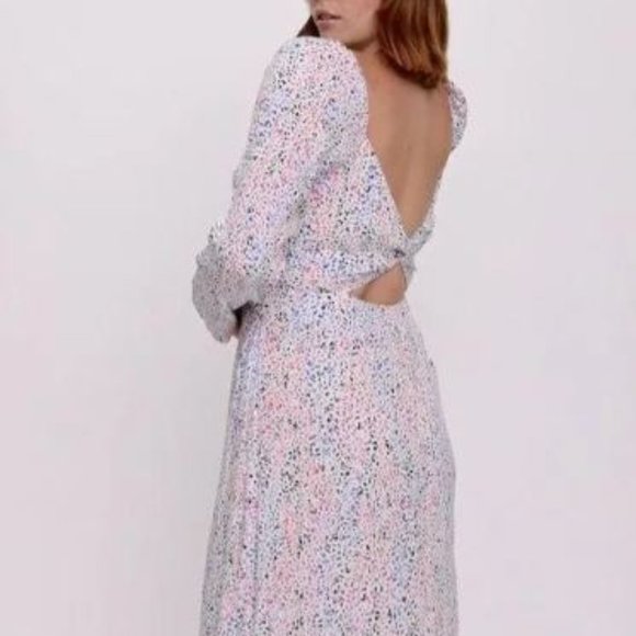 AFRM Cut-out Color Splash Dres - Picture 7 of 9